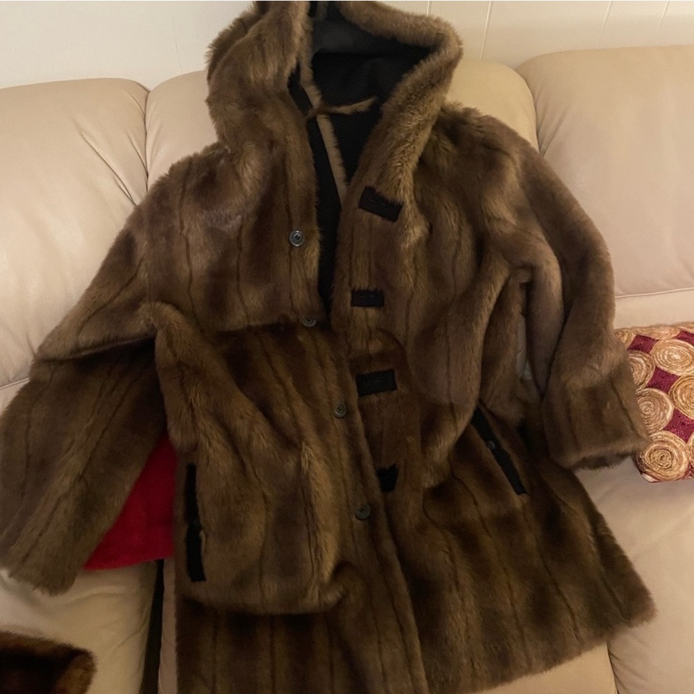 Dennis Basso Reversible Fur